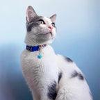 Jaczora pet pendant jingle bells attached to collar ring