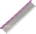 Zerodis stainless steel pet hair removal comb front view