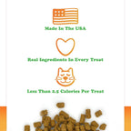 Meowijuana catnip treats packaging displaying organic catnip ingredient details.