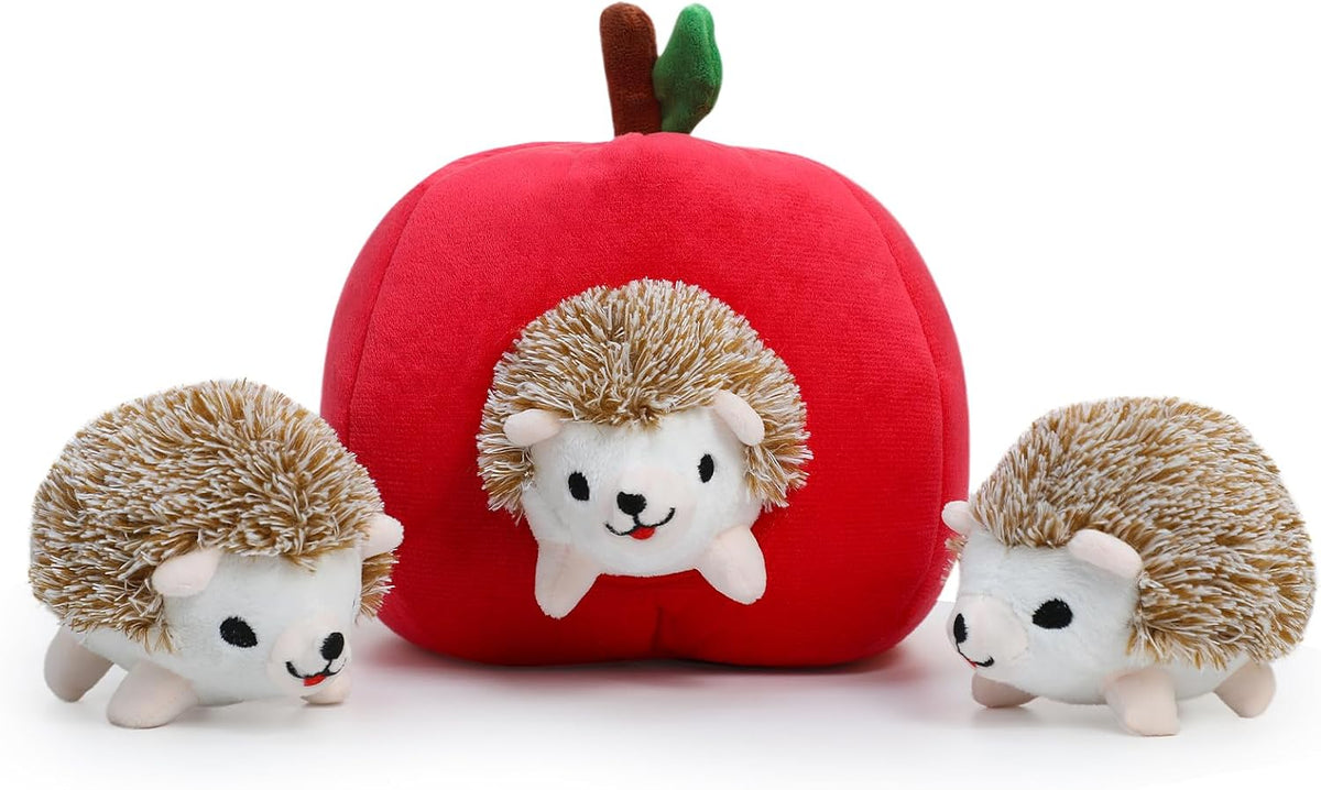 Hollypet Squeaky Dog Toy, Interactive Plush Hide and Seek Dog Toys for Small Medium Sized Dogs and Non-Aggressive Chewers, Puppy Teeth Clean Chew Toys, Turtles - Image 15
