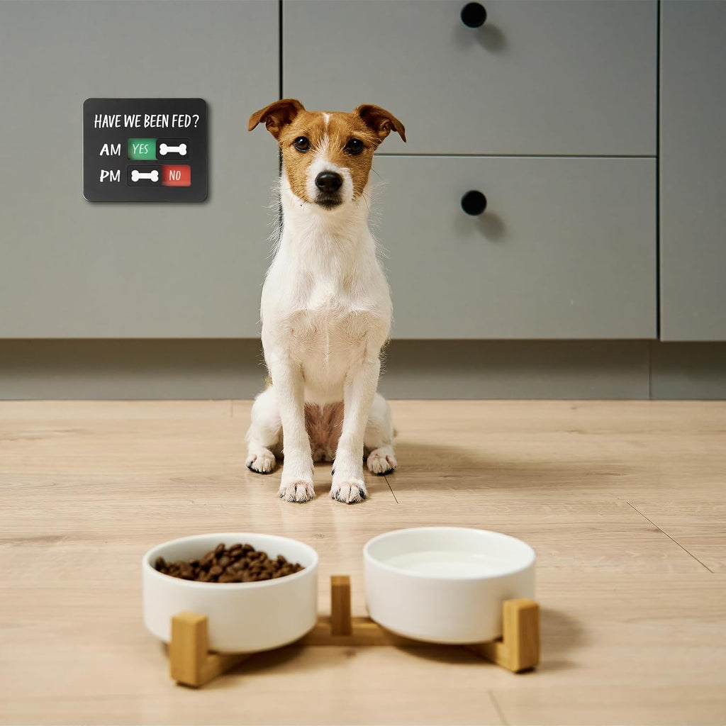 EliteSign double sticker adhesive installation method for pet feeding area
