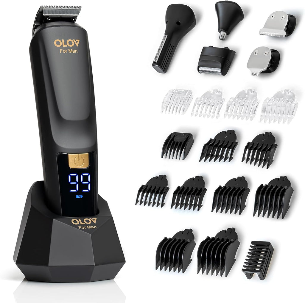 OLOV For Man 21 Piece All In One Grooming Kit front view