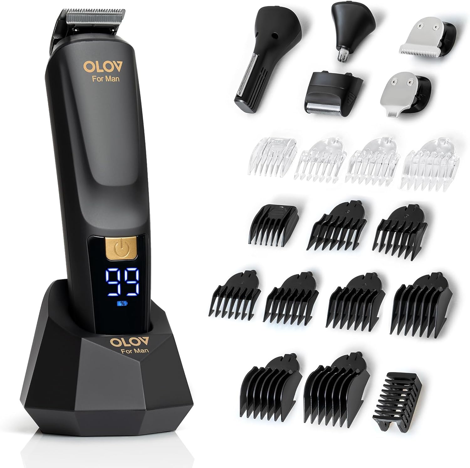 OLOV For Man 21 Piece All In One Grooming Kit front view