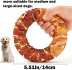 Clean label dog snack with zero artificial additives back packaging info