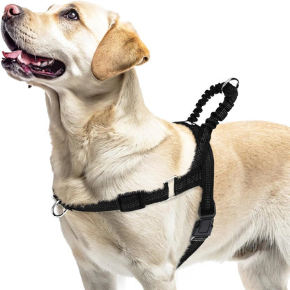 Pupteck large dog harness escape proof design