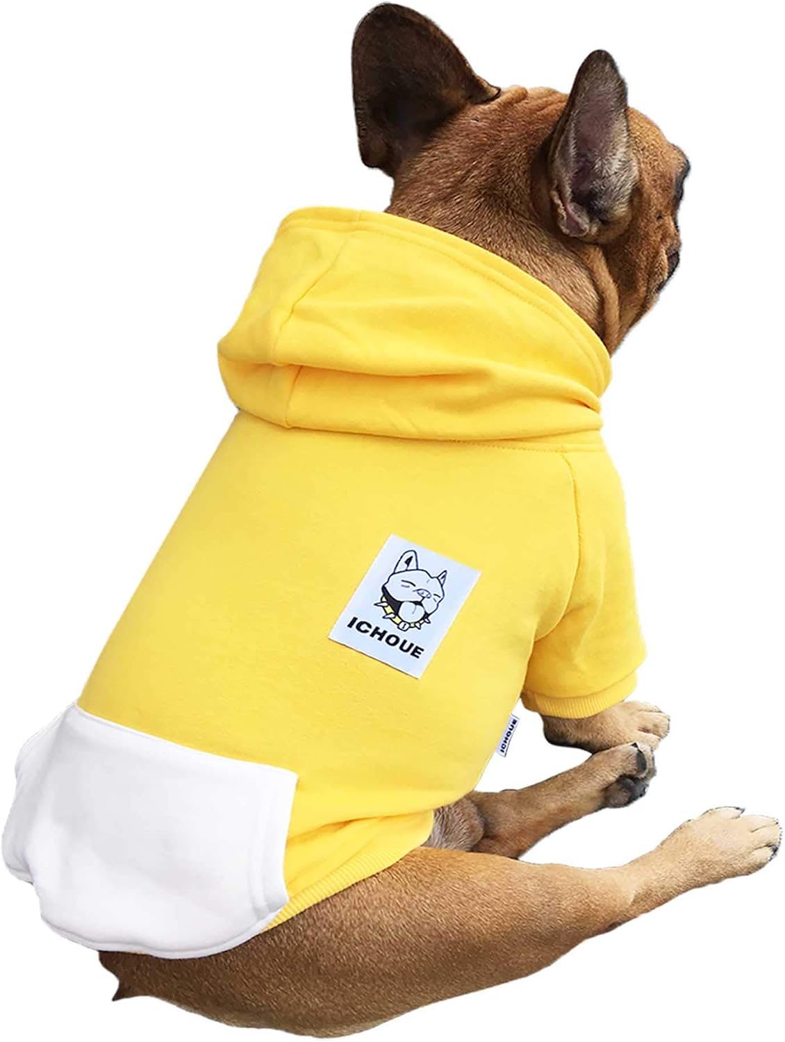 Breathable cotton pug sweater with human grade stitching quality.