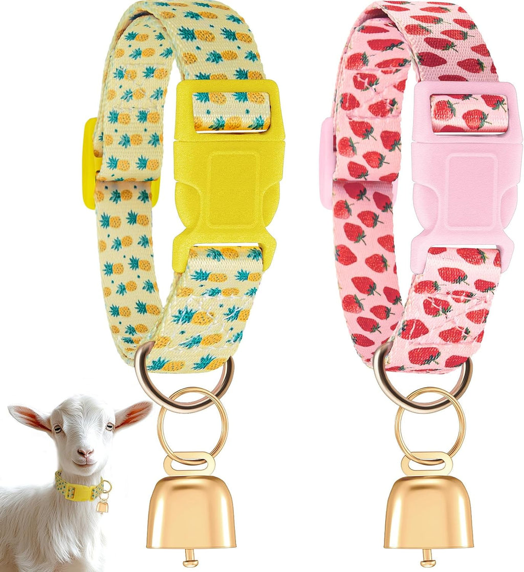 Talltalk two count packaging of imported sunflower grazing collars for goats and sheep