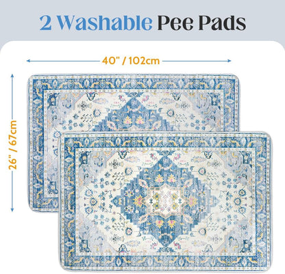 Uligota waterproof whelping pad used on living room couch