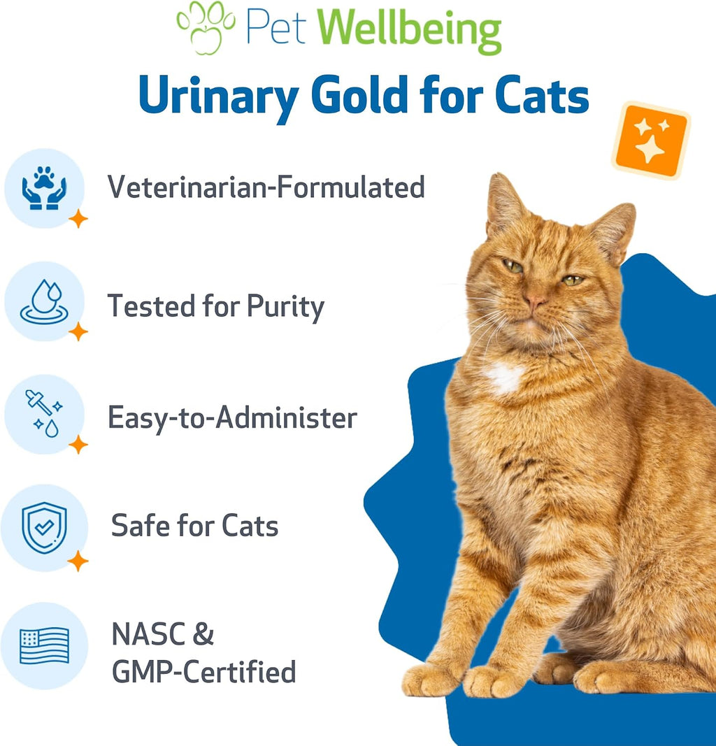 Pet Wellbeing Urinary Gold For Cats administration guide