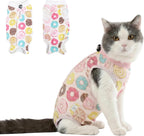 Cat Recovery Suit After Surgery for Female Spay Male Neuter, Anti Licking Onesie Postoperative Shirt, Soft Breathable Bodysuit Pajamas for Abdominal Wound Kitten, E-Collar & Cone Alternative - Image 11
