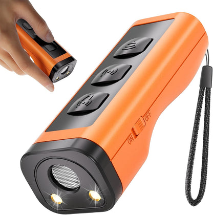 Xiuxun rechargeable ultrasonic dog bark deterrent device front view
