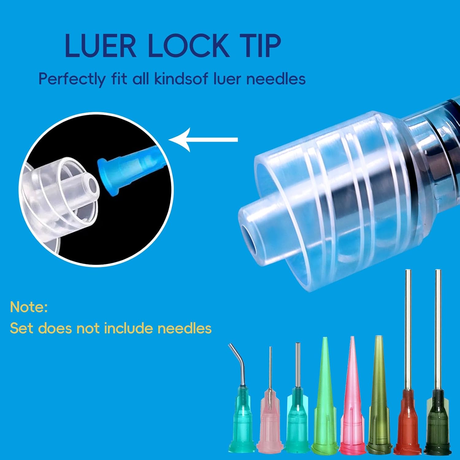Transparent syringe barrel illustrating the leak-proof plunger mechanism and secure fluid connection.
