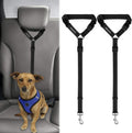 Bwogue 2 pack dog and cat safety seat belt front view