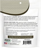 Close up of natural nut and vegetable mix ingredients