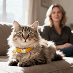 Yijhpbc custom kitten neck strap adjustable metal sizing loop detail