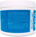 Maxi Guard unflavored pet dental wipes for plaque and tartar removal