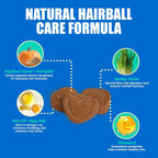 Crunchy chicken flavor cat treats by Just Try for digestive health and coat maintenance