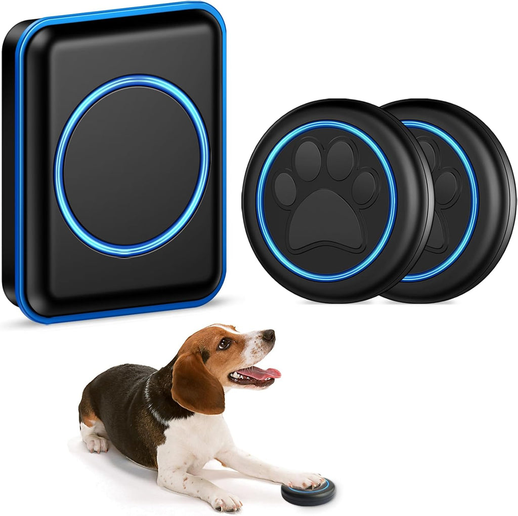 Full House Dog Doorbell for Potty Training black wireless set