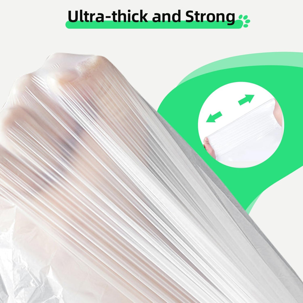 Strong tear resistant plastic material of KropBom cat waste drawer liners