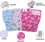 Interior view of the CuteBone reusable puppy period pants highlighting the absorbent sewn in pad lining.