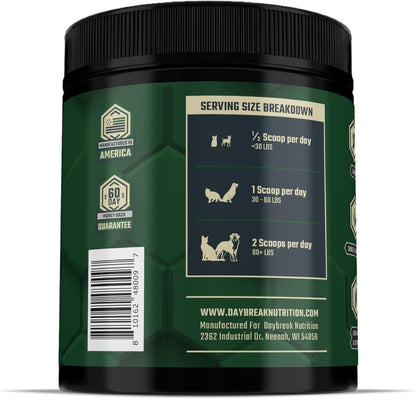 Pure Green Lipped Mussel Powder for Dogs and Cats - 100% New Zealand Green Lipped Mussels - Anti Inflammatory Supplement & Vitamins to Help Your Pet Deal with Arthritis, Joint Pain Relief - 75 Grams - Image 9