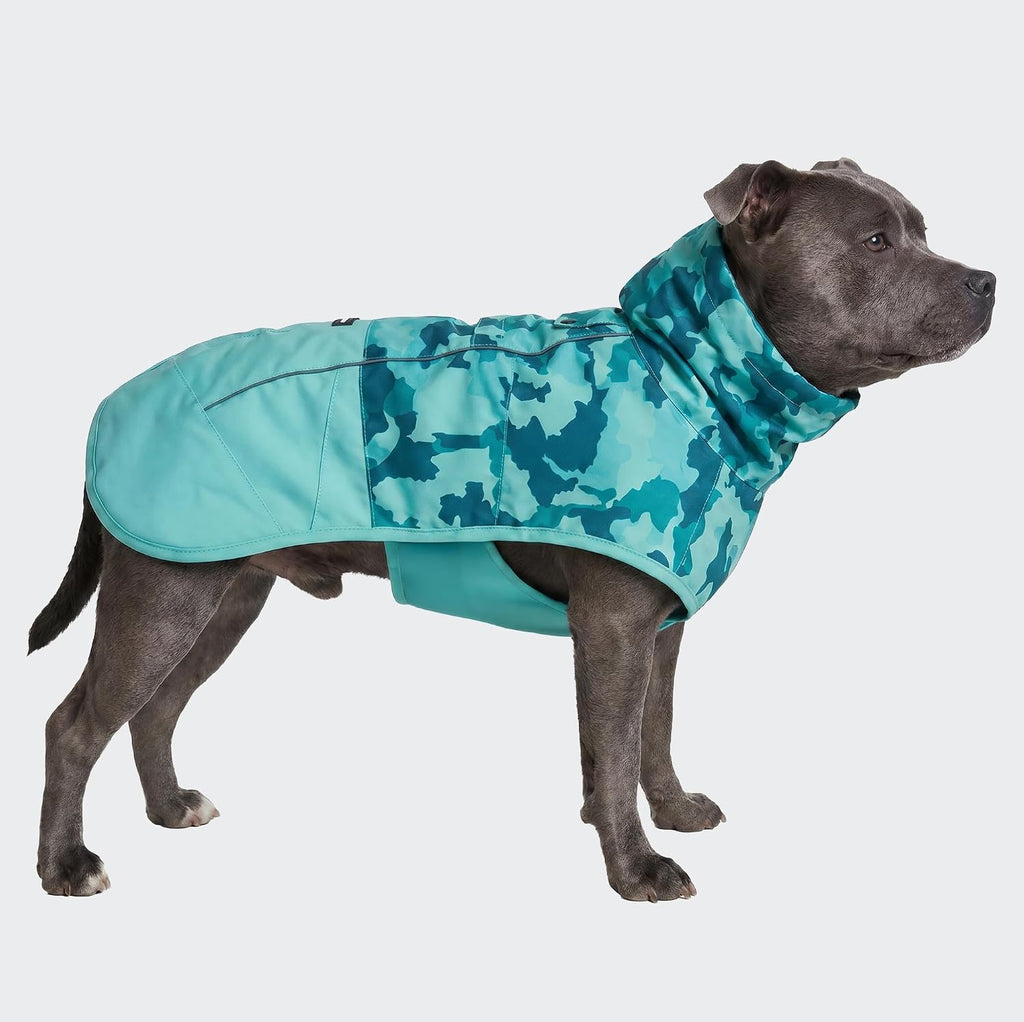 Spark Paws Dog Raincoat, Waterproof Windproof Rain Jacket, for Small Medium Large Extra Large Dogs, Reflective Breathable Full-Body Coverage Dry Suit - Mustard Yellow - 3XL - Image 14