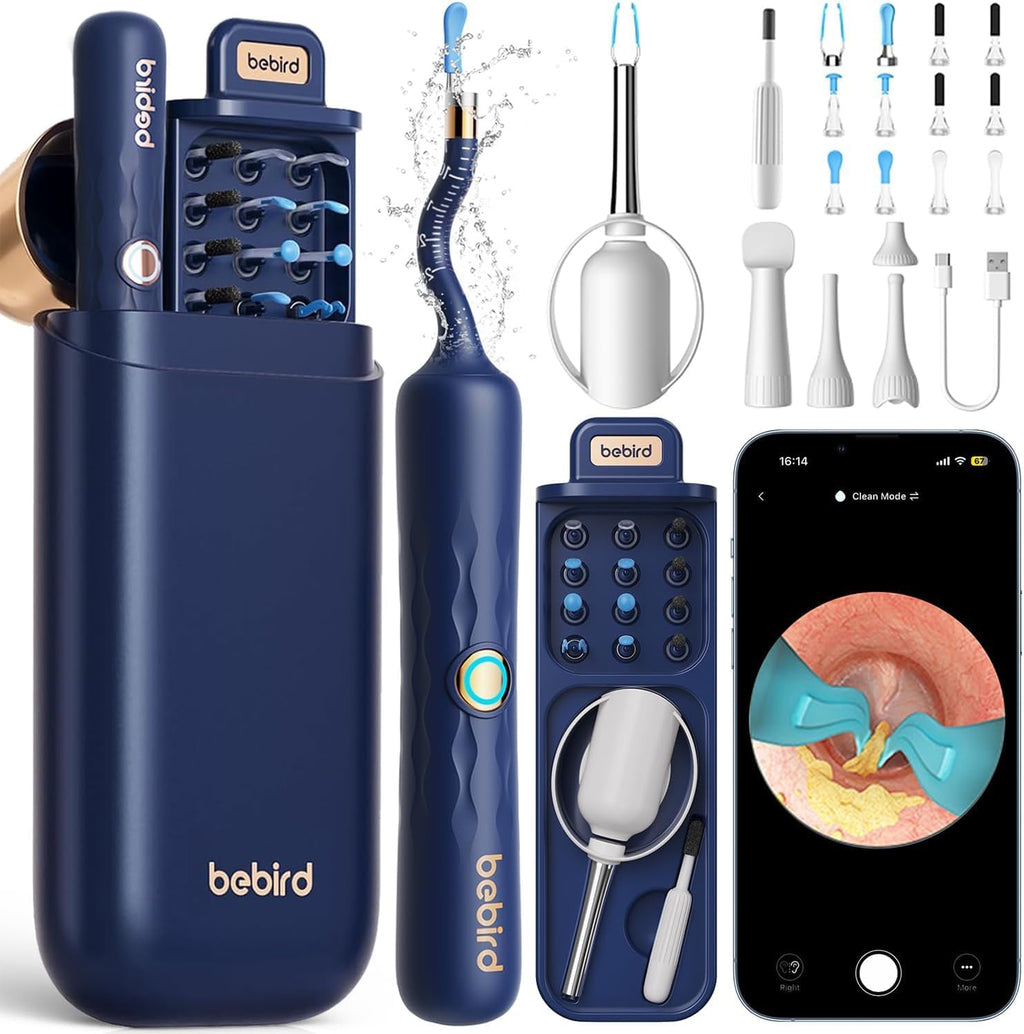 Bebird earsight plus d39r ear wax removal tool camera front view