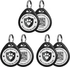 Cat Tags Personalized Small, QR Code Cat Name Tags for Kitten Collar, Scan Location Alerts, Pink S - Image 15