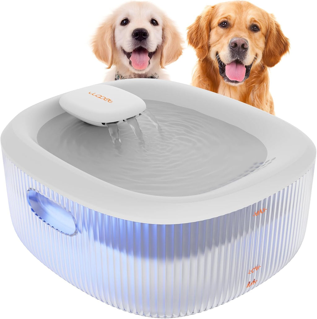 WOPET Dog Water Fountain for Large Dogs, 6L/205oz/1.7Gal Automatic Dog and Cat Water Fountain, Pet Water Dispenser with 2 Filters, Ultra-Quiet Pump, Great for Large Dogs Cats and Multi-Pet Home - Image 9