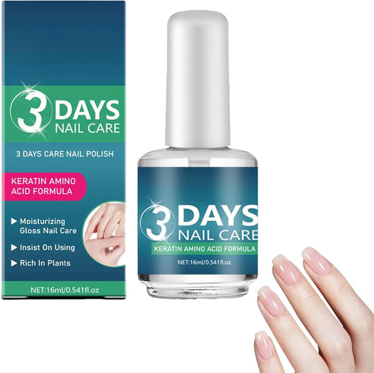 Qitell 3 Days Nail Care Oil front view bottle