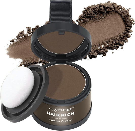 Zbmcyhcxh Maycheer Hairline Shadow Powder Dark Brown 01 front packaging