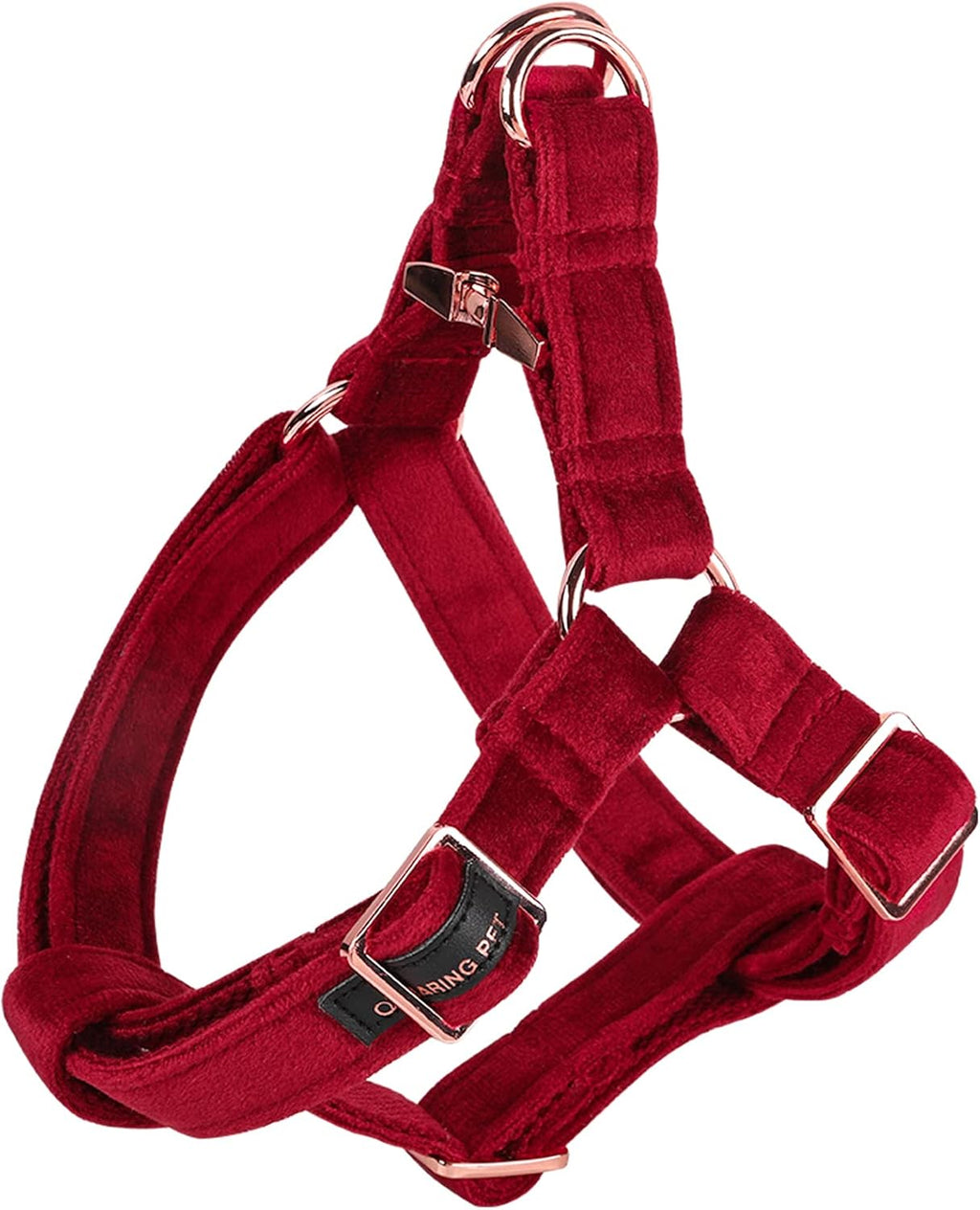 ARING PET Dog Halter Harness, Velvet Dog Harness, Adjustable No Pull White Dogs Halter Harness. Small (Pack of 1) - Image 9