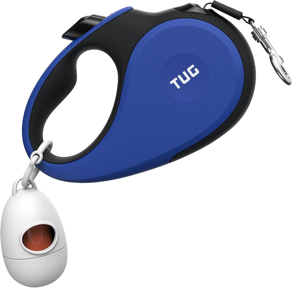 Close up of Tug leash one-handed lock and brake button