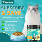 Woyamay Cat Allergy Relief for Cats, 500 Crunchy & Creamy Anti-Itch and Immunity Chews for Itchy Skin, Paws, Eyes, Ears| Stop Licking & Scratching, Supports Seasonal Itching, Chicken Flavor - Image 9