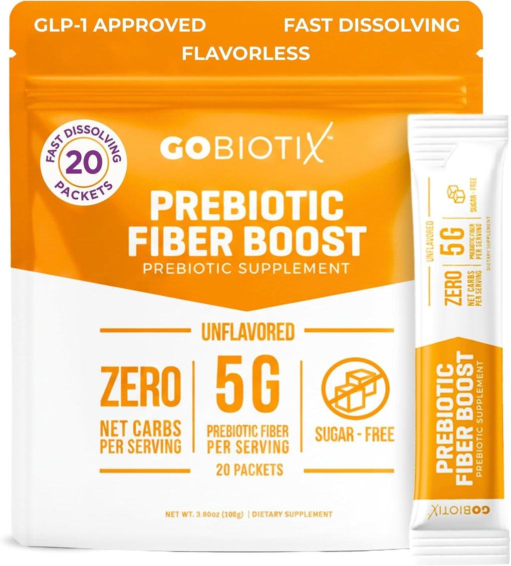 GoBiotix Prebiotic Fiber Boost single pack container