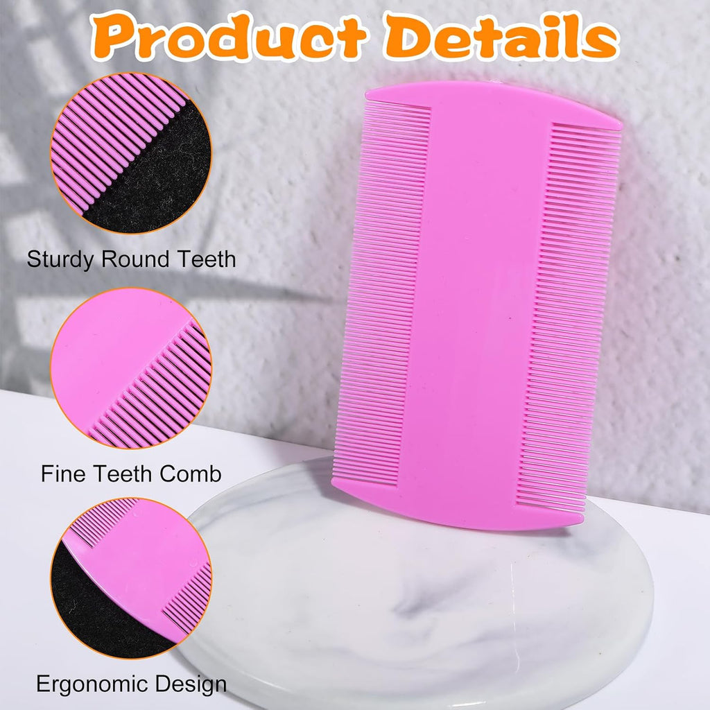 Hushee dog and cat flea removal comb being used on a kitten for tear stains