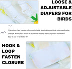 Close-up of waterproof inner layer on QBLEEV bird clothes