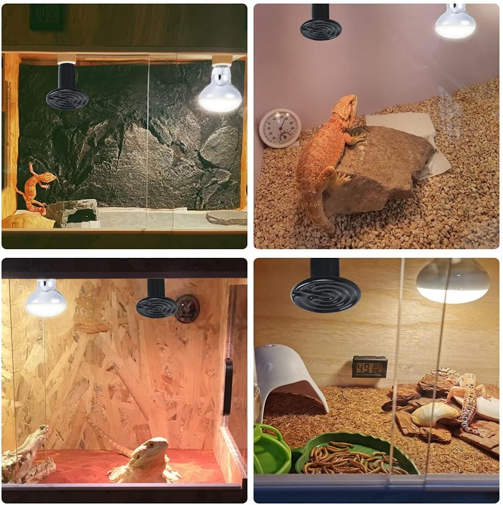 Premium infrared heat lamp for amphibians and indoor pets