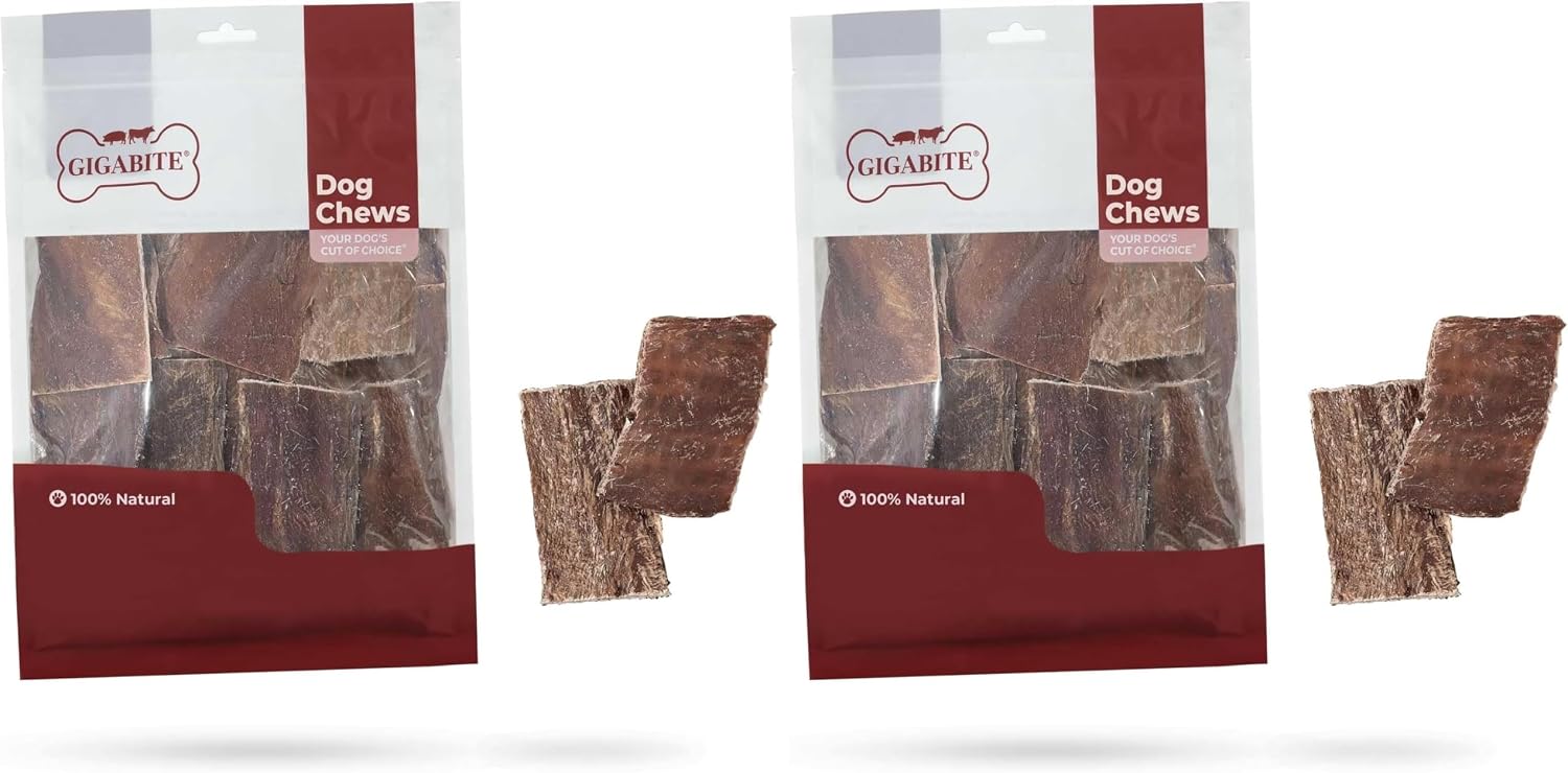 Authentic grass fed cattle bully sticks for dog health and teeth cleaning