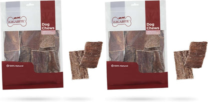 Authentic grass fed cattle bully sticks for dog health and teeth cleaning