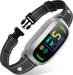 Detailed view of Fafafrog collar digital control interface