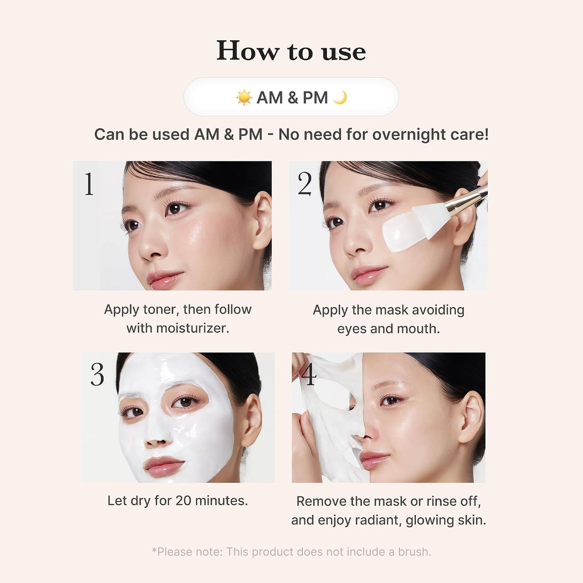 Medicube collagen milky glow mask in retail packaging