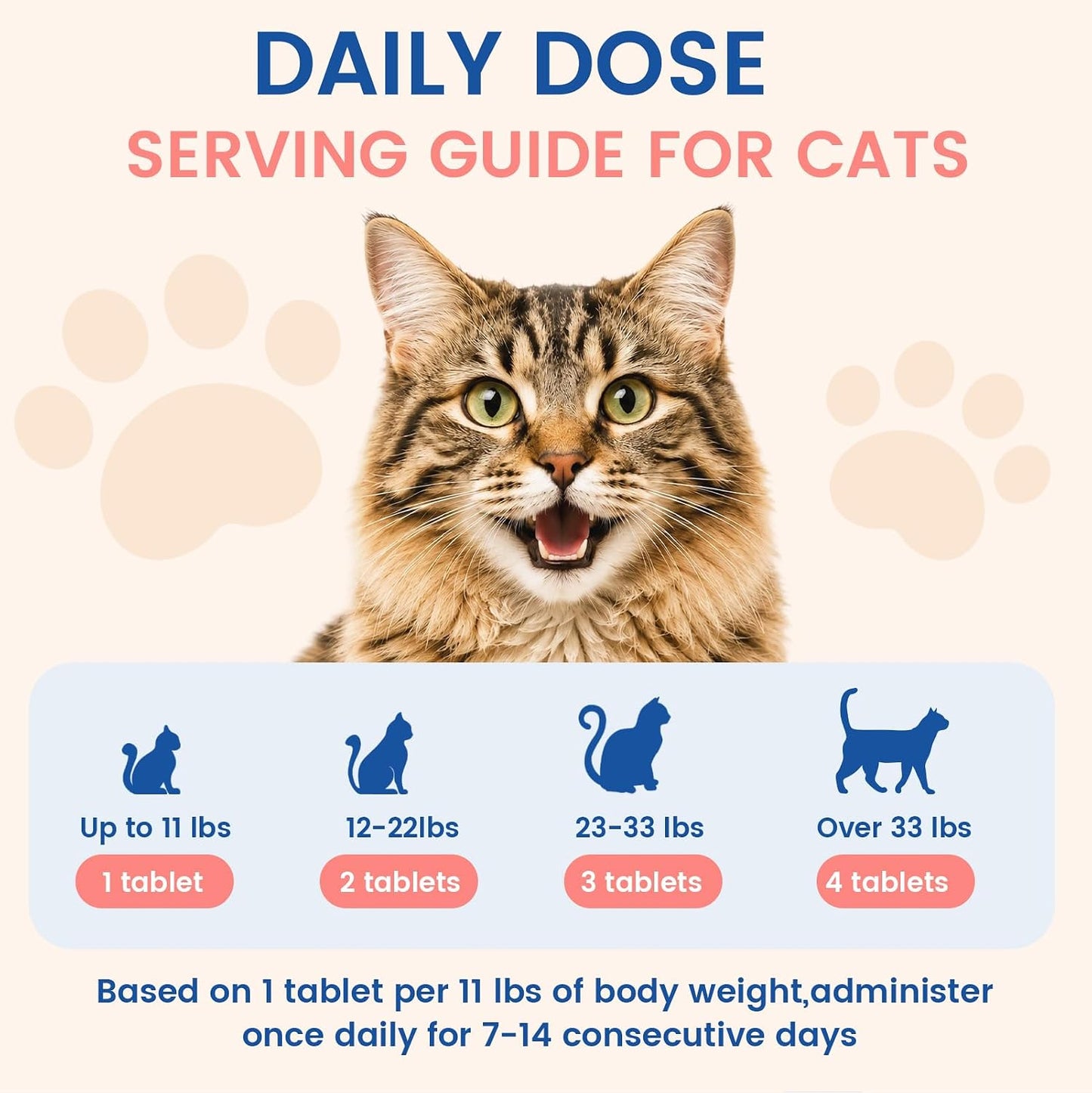 Homeopathic feline skin and coat health supplement for patchy fur remedy