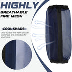 Breathable equine anti fly leggings with sturdy support strips on horse legs