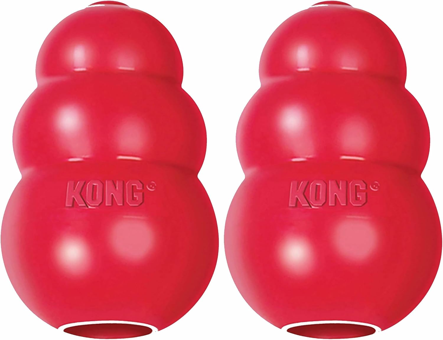 KONG Classic Stuffable Dog Toy - Fetch & Chew Toy for Dogs - Treat-Filling Capabilities & Erratic Bounce for Extended Play Time - Durable Natural Rubber Material - for Large Dogs - Image 12