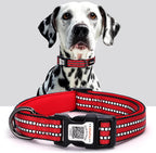 Reflective Dog Collar with QR Code Tag, Personalized Dog Collar, Safety Night Visibility, Anti-Loss Function (Pink-02, Large) - Image 11