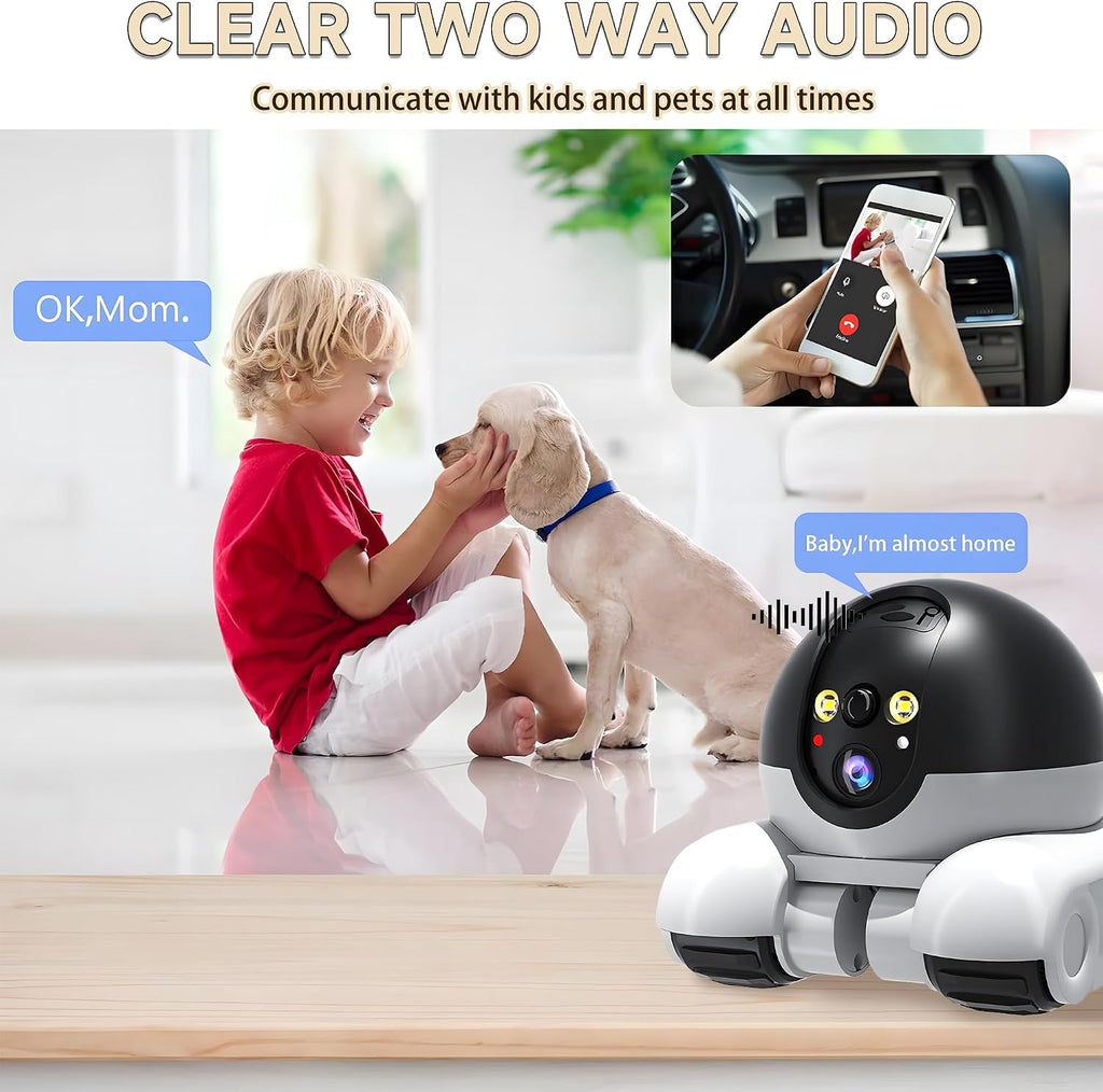 Oromvo indoor security monitor night vision view