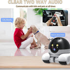 Oromvo indoor security monitor night vision view