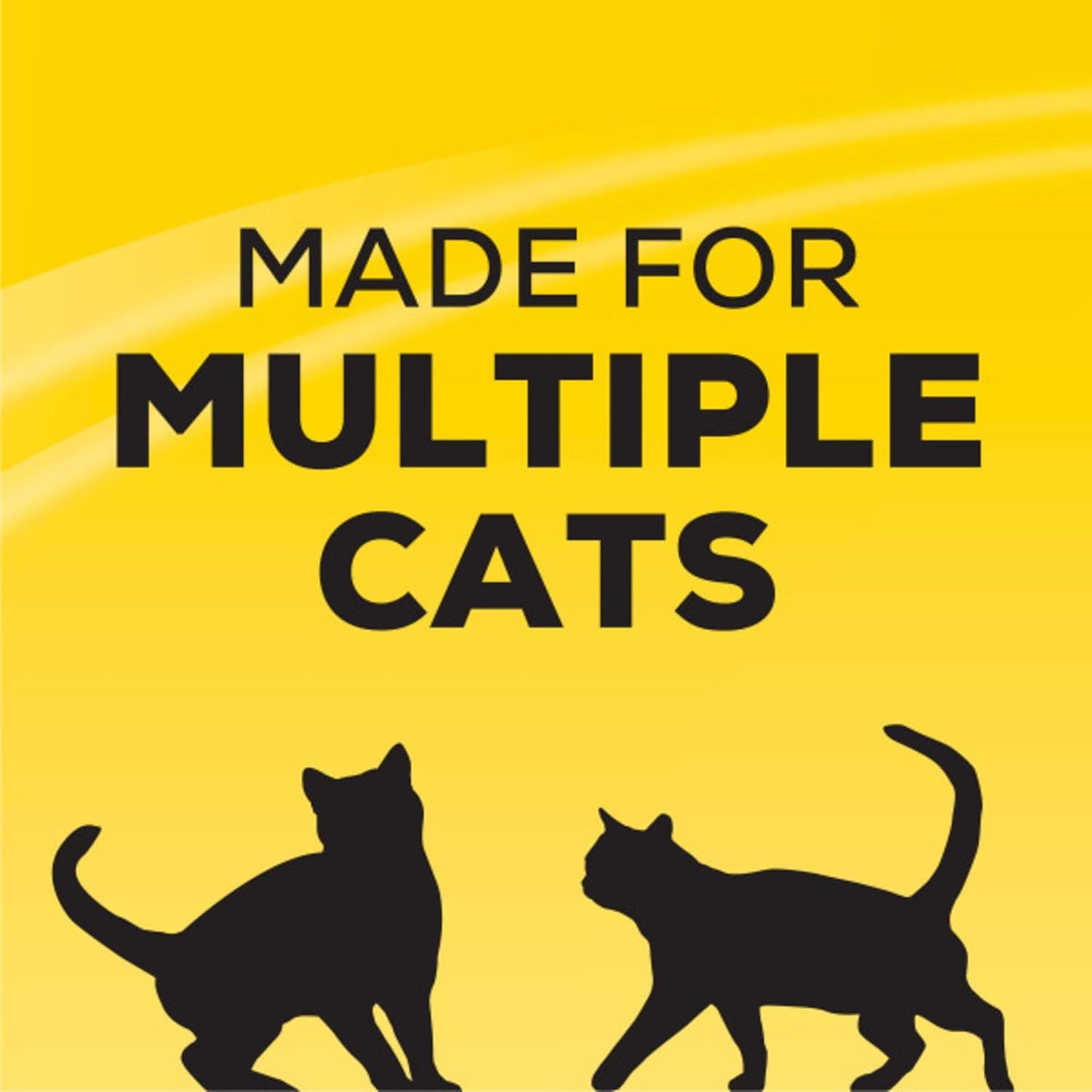 Purina Tidy Cats 16 lb bag next to cat litter box
