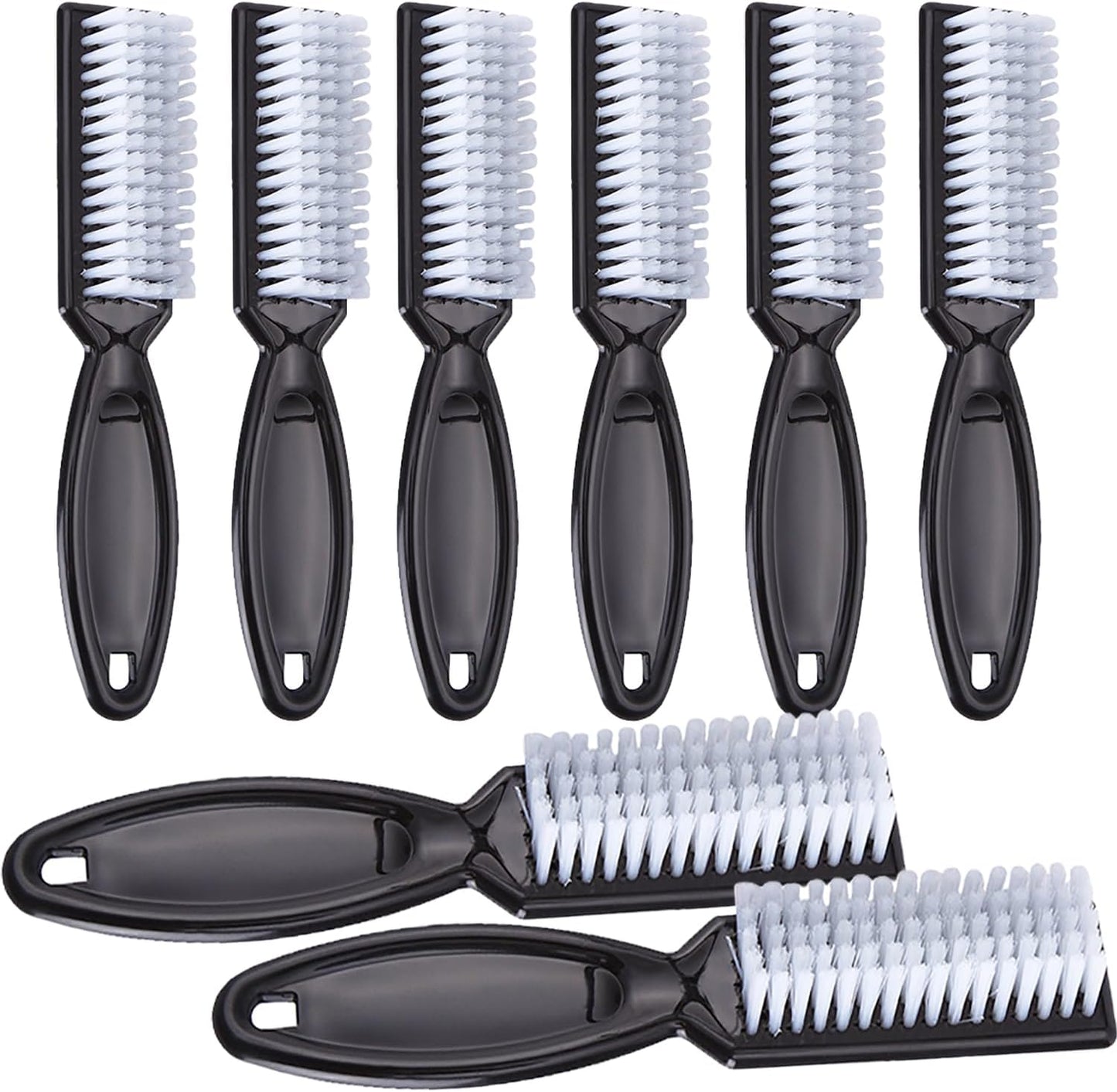 Squligt handle grip nail cleaning brush set front view